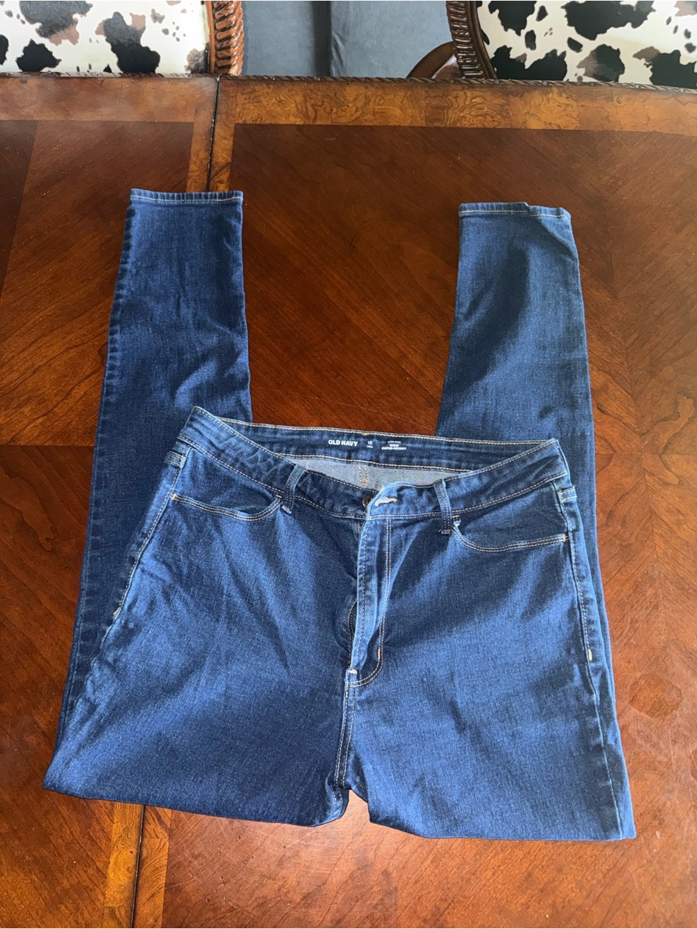 Old Navy | Women’s Dark Blue Stretch Skinny Jeans